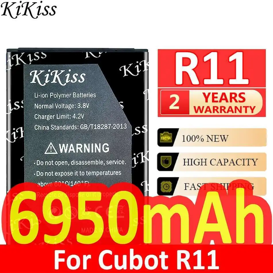 

Mobile Phone Battery 6950mAh Environmentally Friendly For Cubot R11