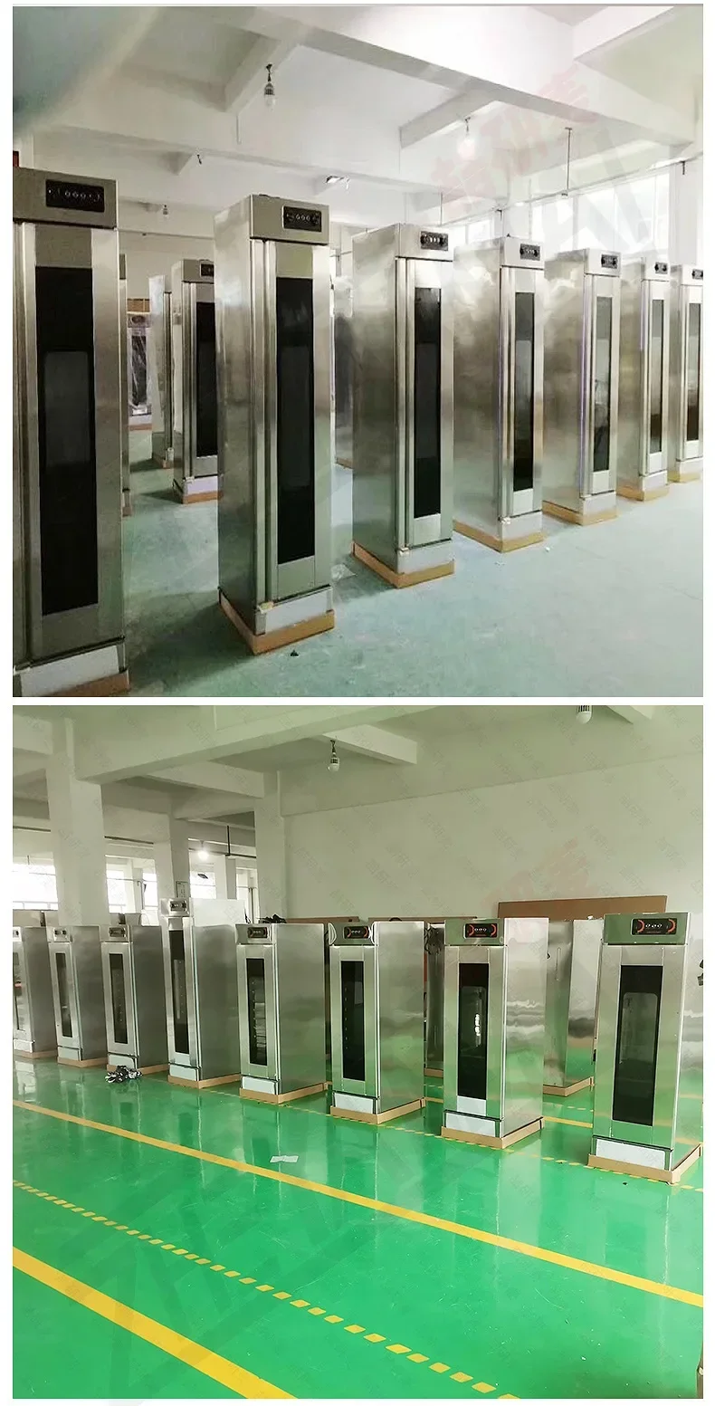 l معدات المخابز المقاومة للخبز 10/15/30/36 صواني خزانة التخمير التجارية