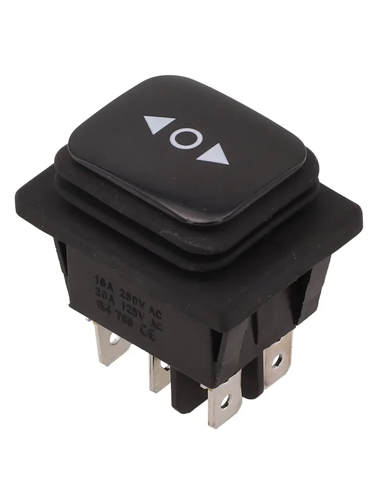 Ready For Immediate Use Momentary Polarity Reverse Switch 6 Pin 3 Position Switch Easy Installation For DC Motor