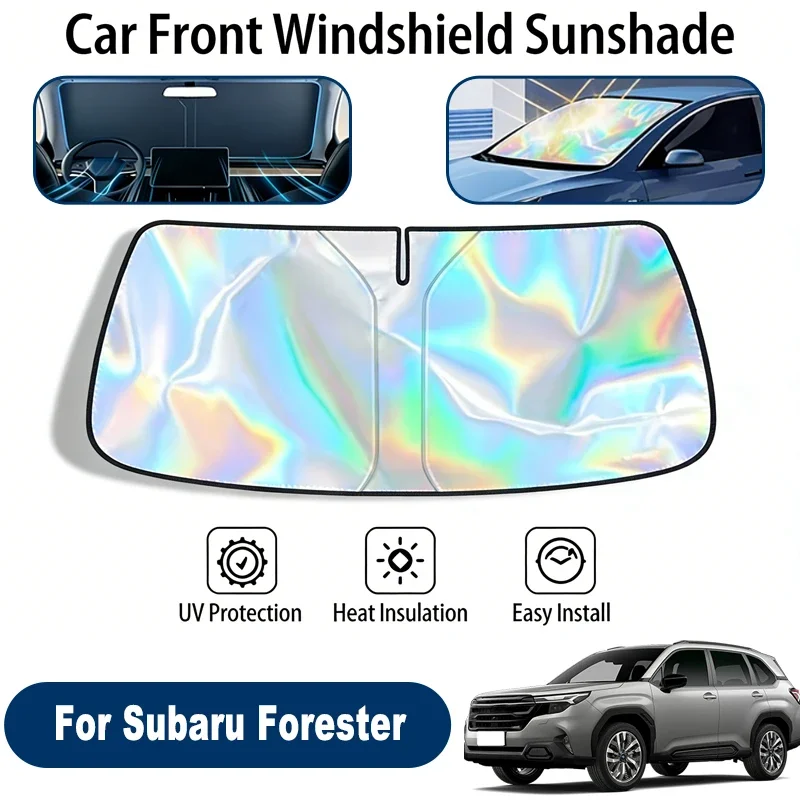 

Car Windshield Sun Shade UV Reflective Sun Visor Protection Cover For Subaru Forester SH SJ SK 2008-2026