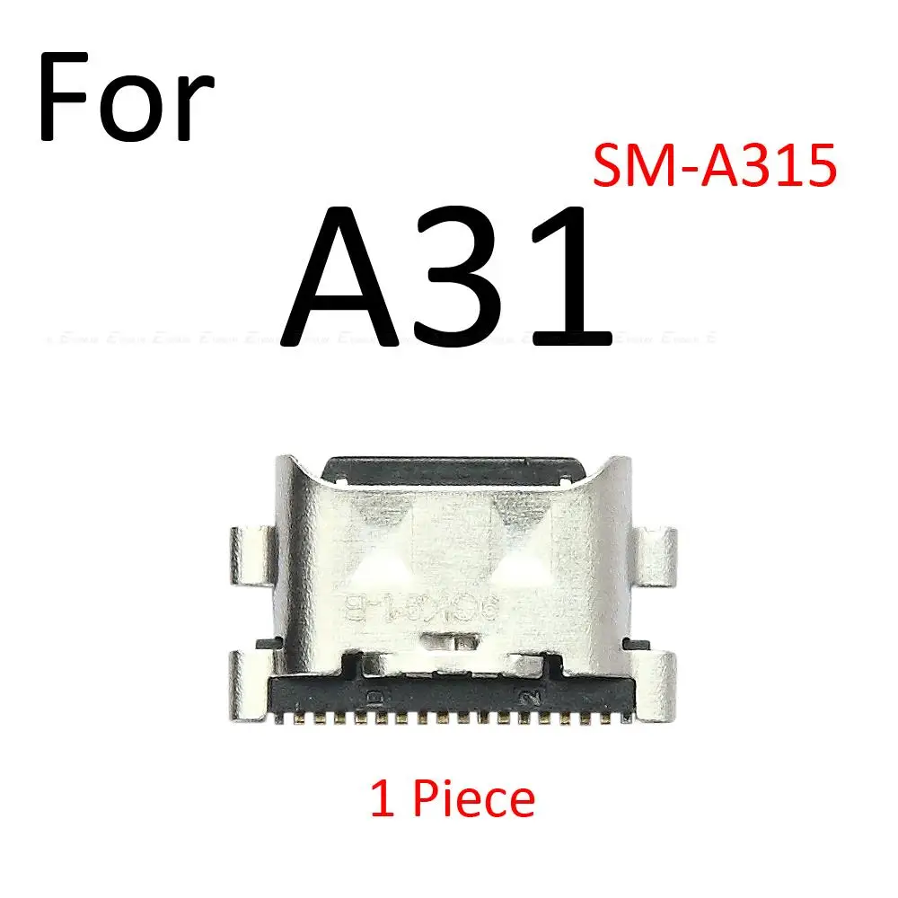 Type-C Micro USB Jack Connector Socket For Samsung Galaxy A01 Core A015F A015U A11 A31 A51 A71 Charge Charging Dock Plug Port view 3