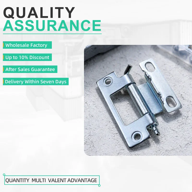 10pcs Automated Instruments Industrial Machinery Equipment Toolbox Electrical Cabinet Detachable Iron Concealed Hinge