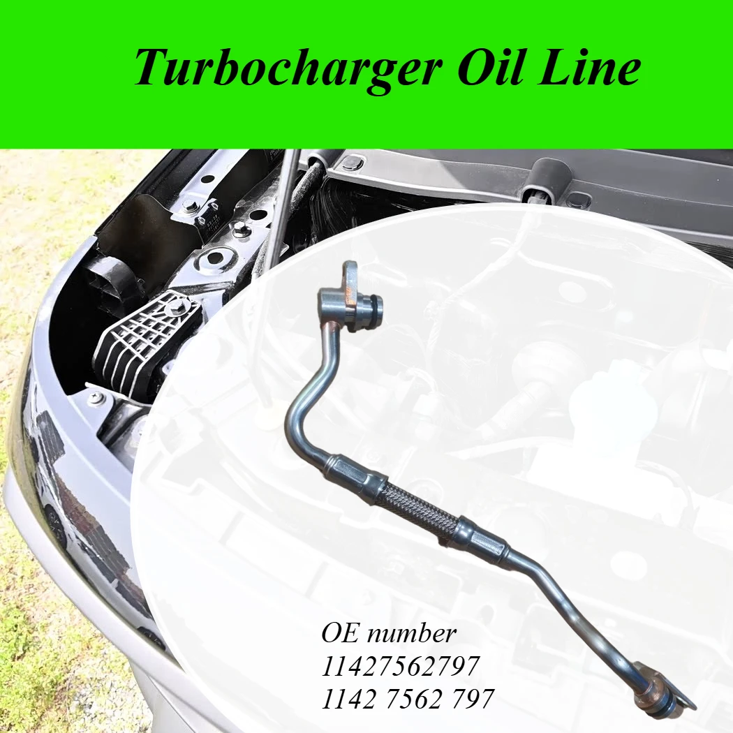 Engine Turbocharger Oil Line Turbo Piping for BMW M X6 Z4 335i xDrive 335xi 535i xDrive 535xi 740i 740Li, L6 3.0L, 11427562797