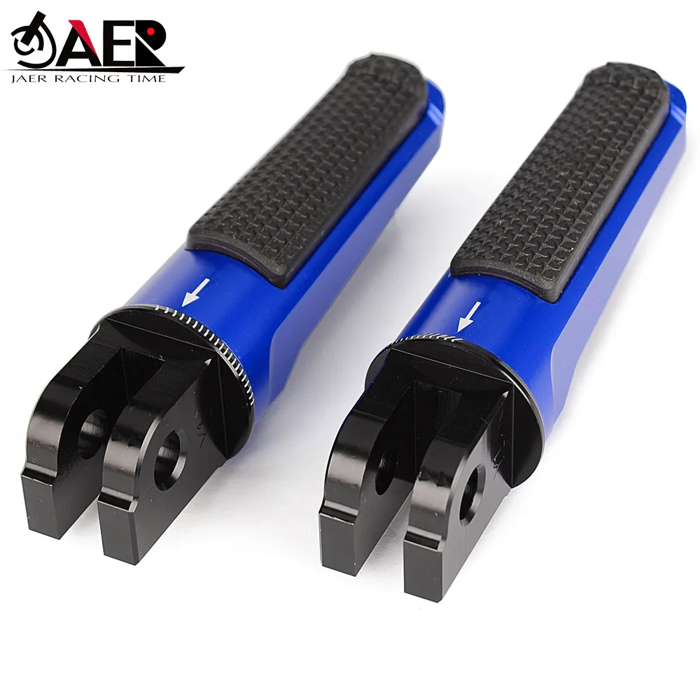 Motorcycle R6 R1 R1M Foot Pegs Footrest Front Rider Pedal for Yamaha YZF R6 2003-2020 R1 2002-2021 R1M 2017-2021