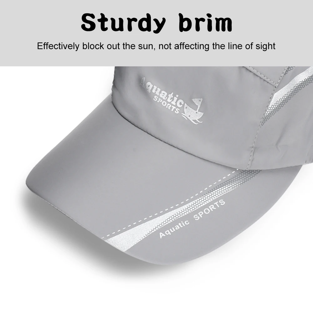 2 Pcs Unisex Baseball Caps Quick-drying Sweat-proof Baseball Caps Fashionable Sports Caps Trucker Hats