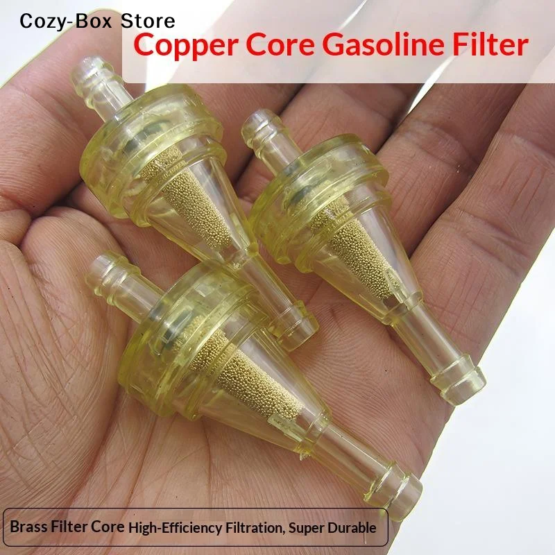 [ZY]Small Engine Fuel Filter 1/4 Inline Fuel Filter For Gas Engine ATV Dirt Bike Motorcycle Go Kart UTV Snowmobile[ZY]