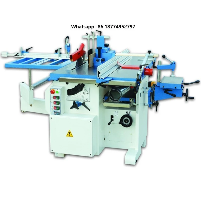 European Standard 5 in 1 Combination Wood Combined Multipurpose Woodworking Machine