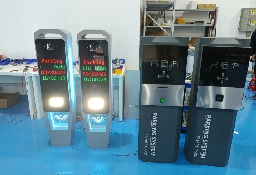 Automatic Car Parking System Card Ticket Dispenser Parking Device Rfid Tap Card Parking Barrier System