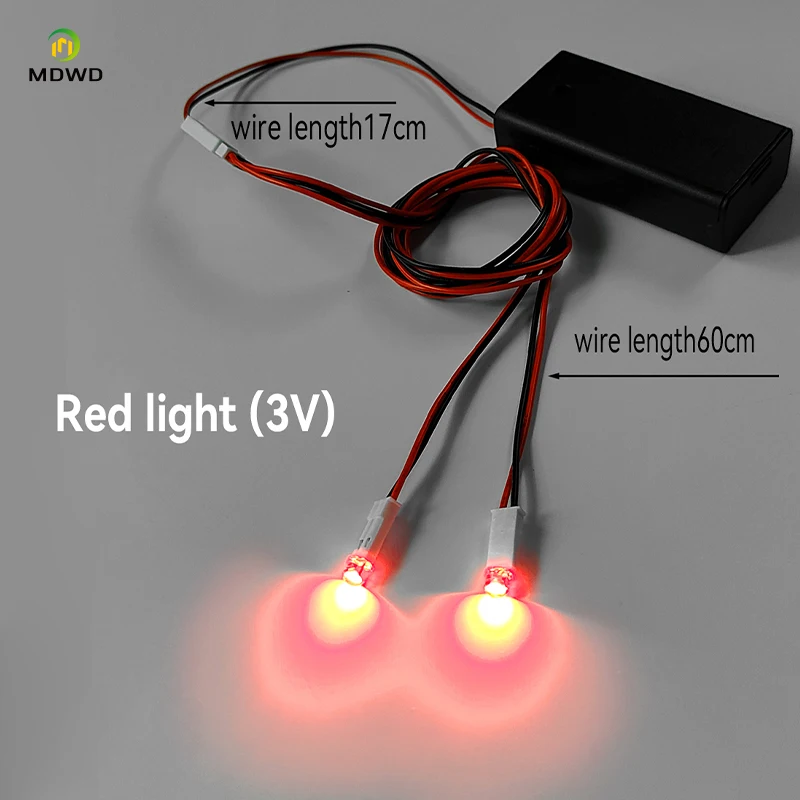 60 سنتيمتر Led الخرز مصغرة ضوء الليل الصغيرة/لمبة المواد صنع الإبداعية نموذج دمية الإضاءة المشهد تخطيط Diorama عدة