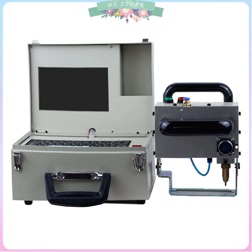 

120x30 160x90 140x40mm Portable Engraving Pneumatic Marking MachineTouch Screen For Nameplate Cylinder Number Frame Chassis