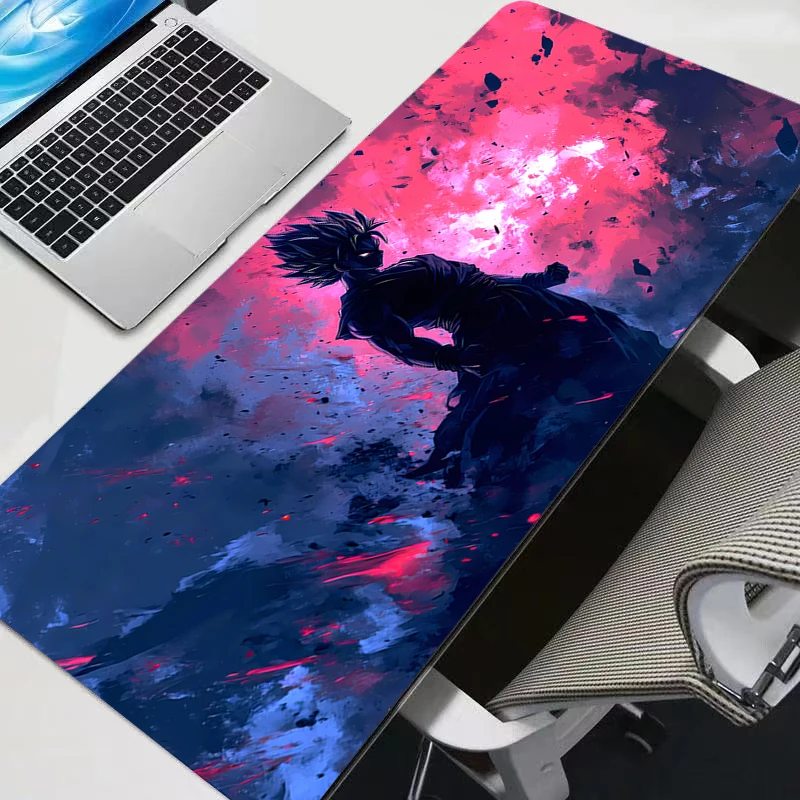 

Mouse Pad Dragon Ball Anime Gaming Accessories PC Gamer Alfombrilla Xxl Computer Desk Mat Laptop Varmilo Keyboard Mousepad