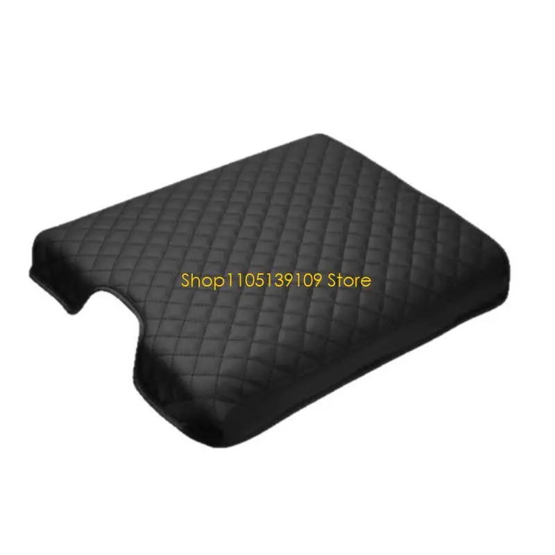 

Premium Leather Console Cover Pad Strong Center Armrest Protector Luxurious PVC Armrest Pad Suitable for Vehicles Use