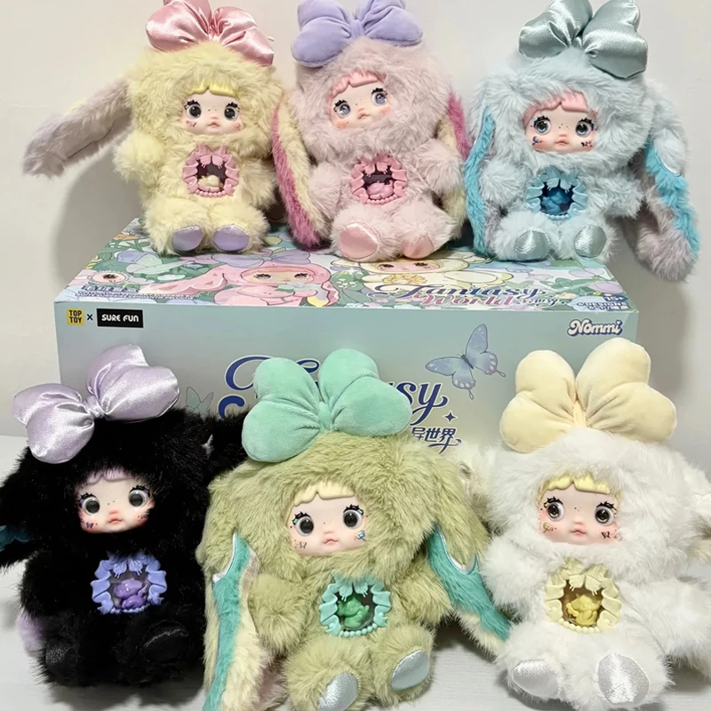

Nommi V6 Fantasy World Series Plush Blind Box Lovely Trendy Doll Surprise Bag Pendant Action Figure Collect Decorat Mystery Gift