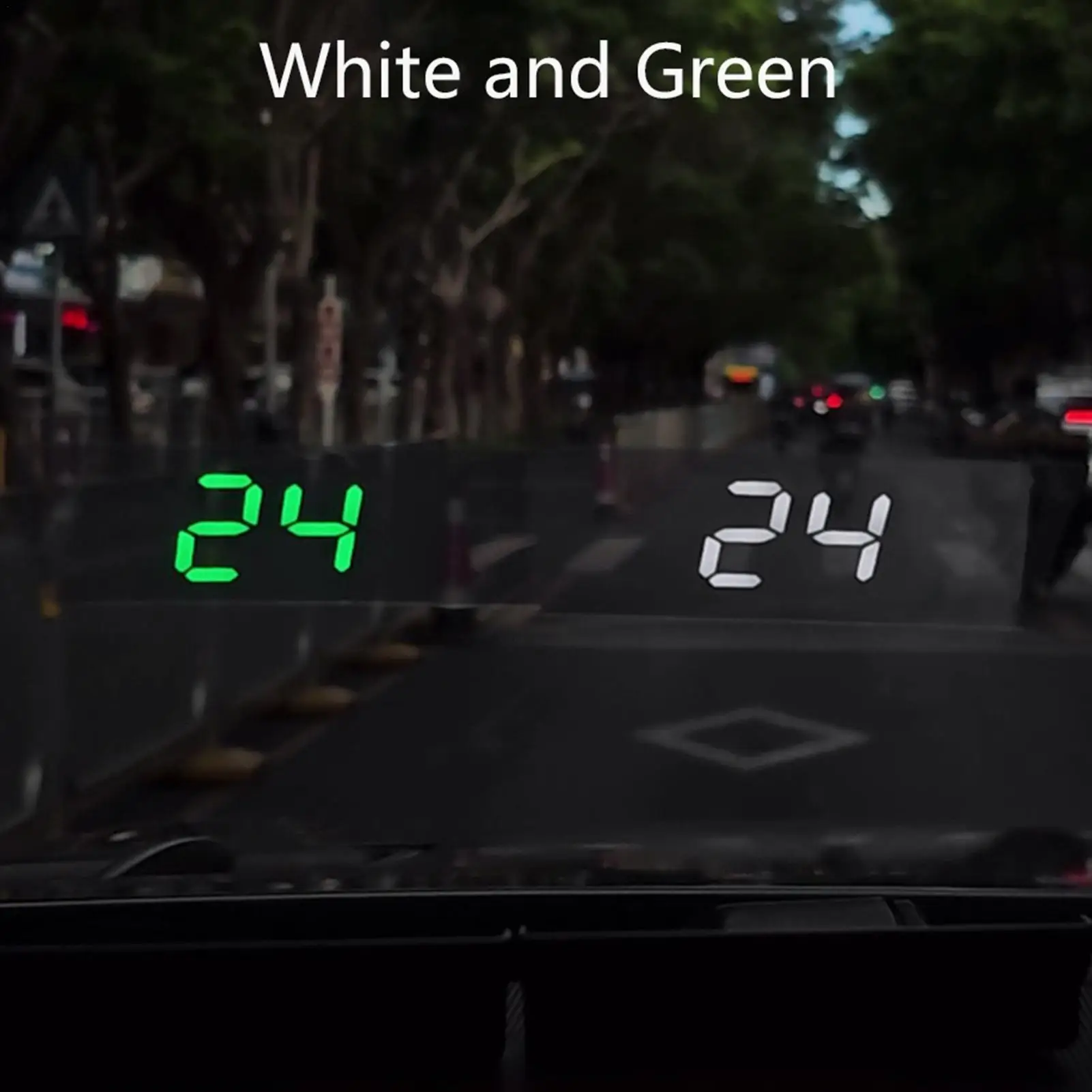Heads Up Display Digital Windshield Projector Speedometer Gadgets Automatic Brightness Adjustment Car HUD Display For Truck