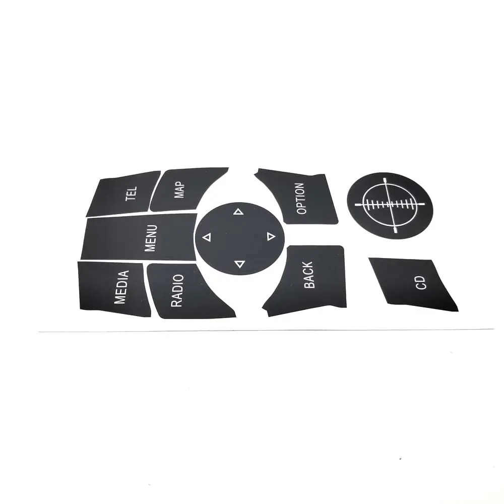 

Button Repair Decal Sticker Kit For BMW 3 Series E90 E92 E93 2009-2011 iDrive