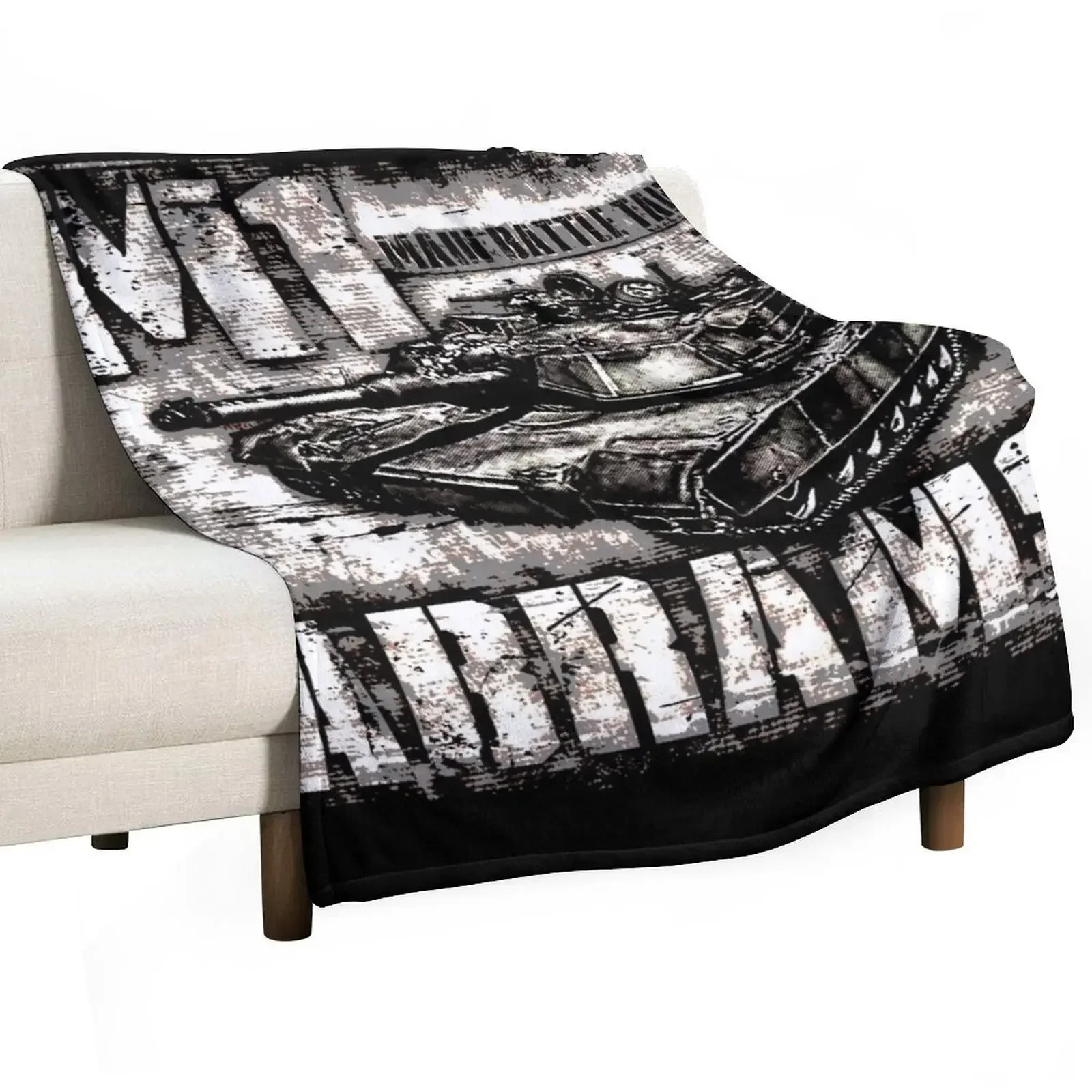 

M1 Abrams Throw Blanket Luxurious Soft Blanket Holiday Gift for Family