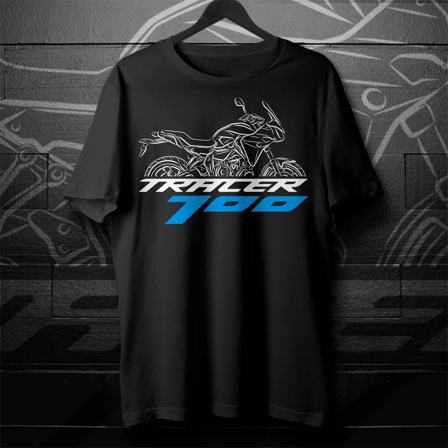 

Summer 2025 Tracer 700 Motorcycle T-shirt, Adventure Rider T-shirt. Tracer 700 motorcycle T-shirt, T-shirt for adventure riders
