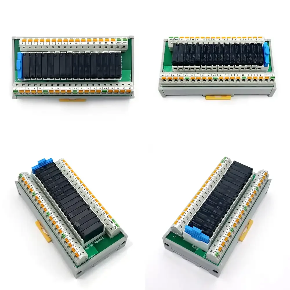

16 Channel 24VDC Electromagnetic Relay Module for SMD-16DO-1NO-DRY-TT Shimaide 5V 230V Field Side Plug in Relay Board