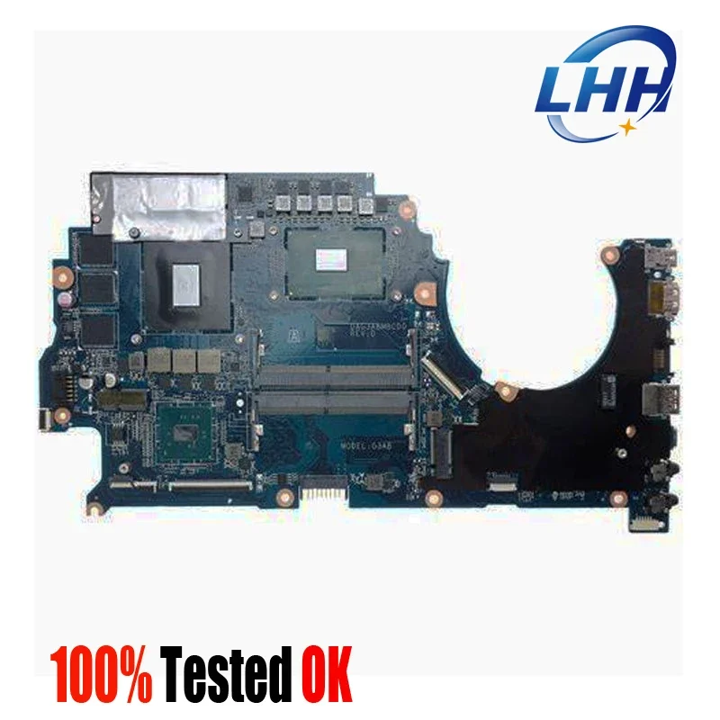 DAG3ABMBCD0 Mainboard for HP Omen 15-CE 15T-CE Series PC Laptop Motherboard with I5-7300HQ I7-7700HQ CPU GTX1060 6GB GPU