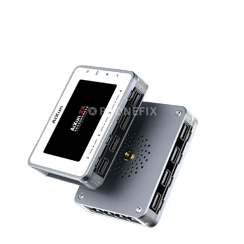 AiXun PF26 Intelligent Multi-channel Charging Station Real Time Monitoring Current Voltage for Phone PC Watch Portable Charge