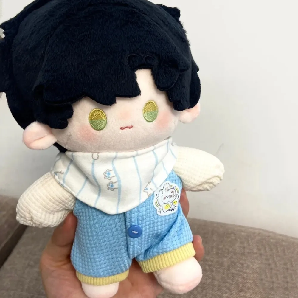 

Jumpsuit 20cm Cotton Doll Clothes Rabbit Pattern Cartoon Cute Doll Clothes Bib Cute Cotton Doll's Clothes 20cm Cotton Doll