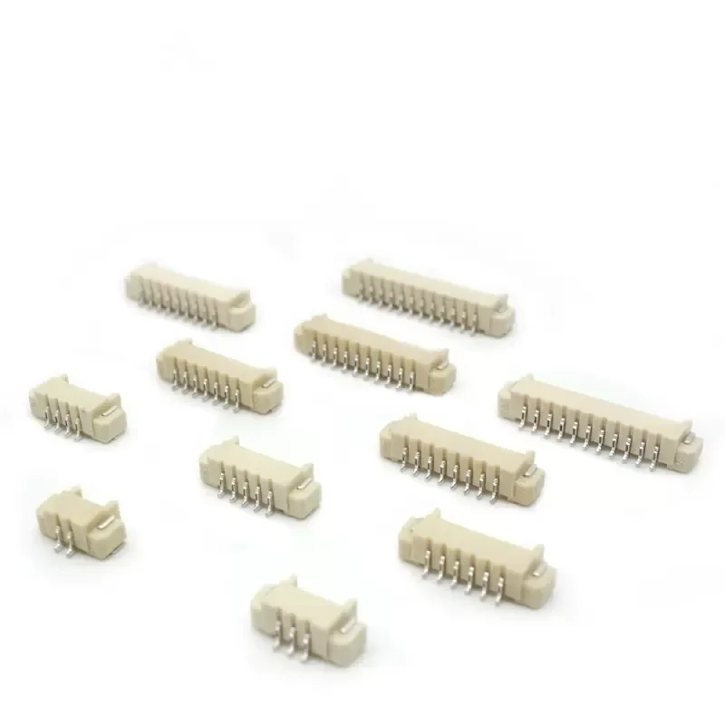 10 szt. JST 1.25mm 2P 3P 4P 5P 6P 7P 8P 9P 10P 12P poziomy pionowy SMD męskie złącze wtykowe gniazdo głowica pinowa JST 1.25