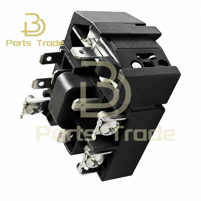 QPS2-C15MD3 for Homa Refrigerator Compressor PTC Starter Overload Protector with 4uF Capacitor Relay Switch Replacement Part