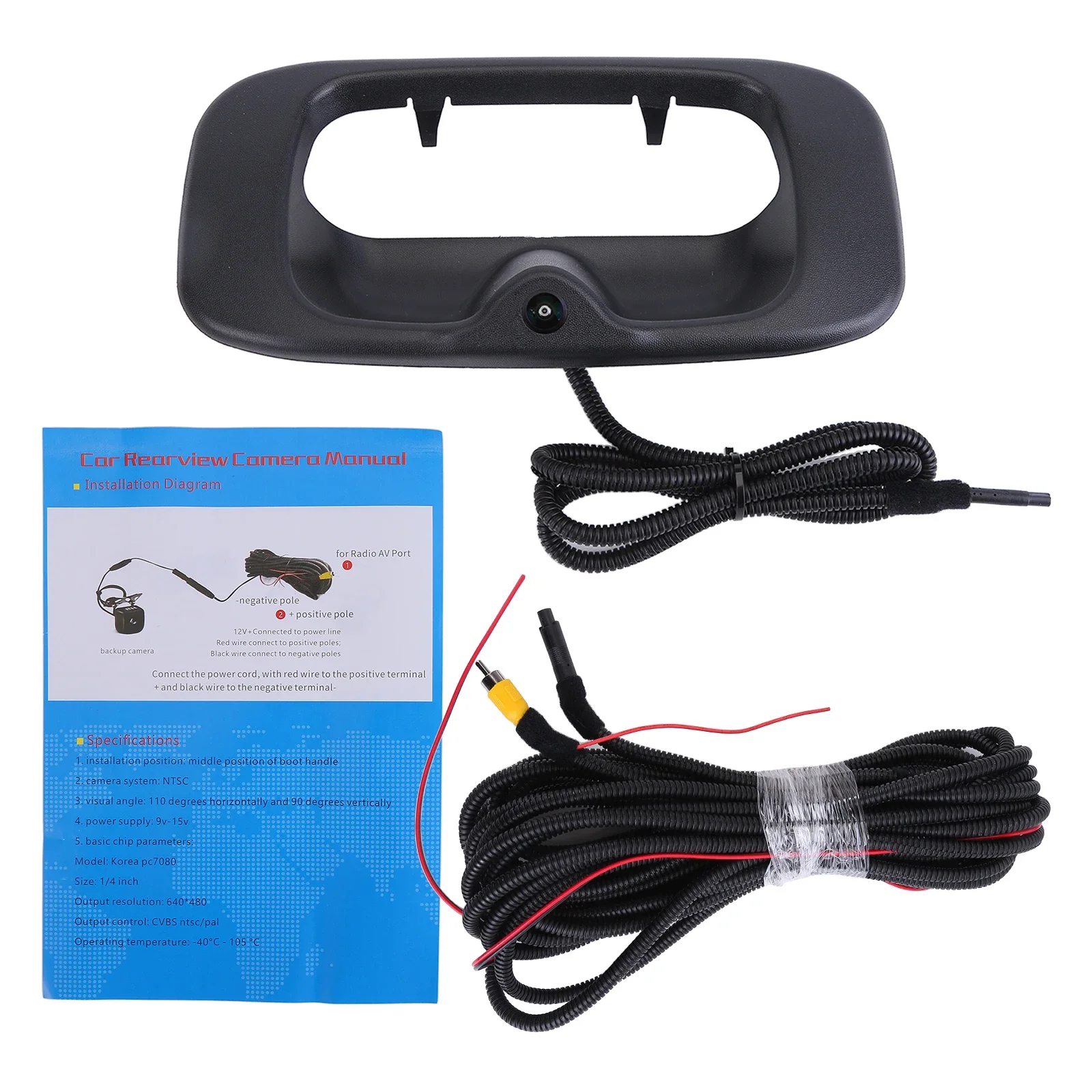 

Car Tailgate Handle with Backup Camera Compatible for Chevrolet Silverado/GMC Sierra 15228539