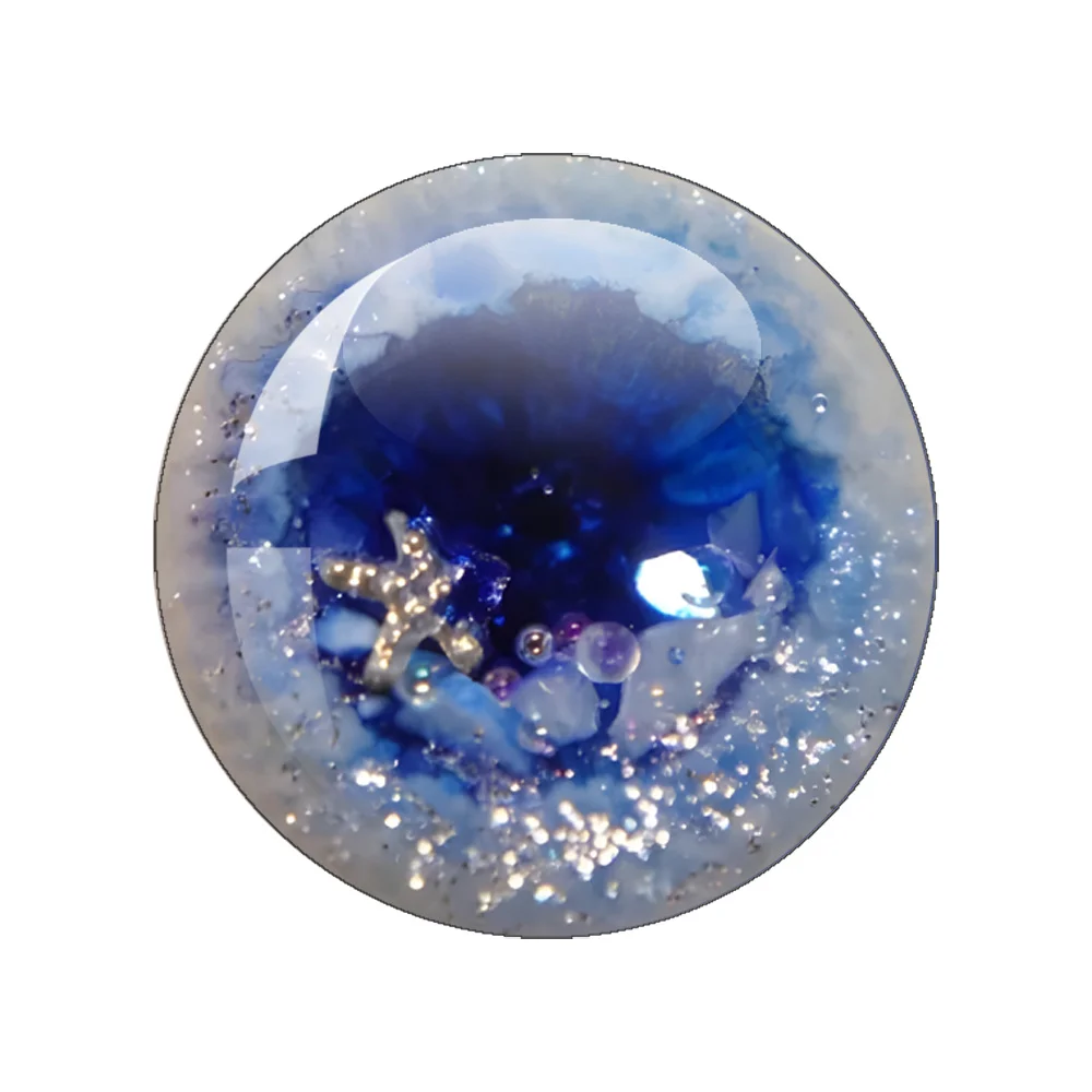 Blyth BJD Doll Round Glass Eye Chips Cabochon 10MM-40MM Handmade Drop Glue Eye Pupil Girl Toy DIY Jewelry Accessory Gift Part1 view 4