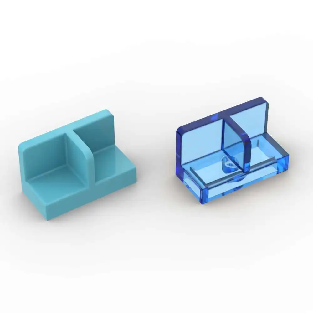 

MOC 10PCS Part Brikcs 93095 18971 Panel 1X2X1 With Round Corners Building Blocks Set Figures Particle DIY Toy Birthday Kid Gift