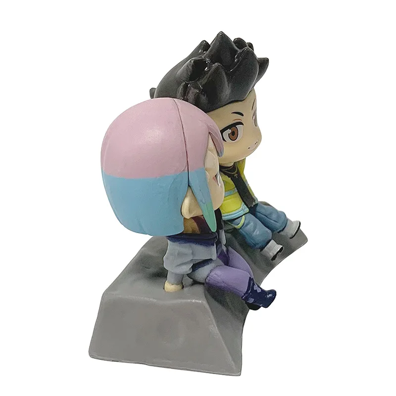 2 ชิ้น/เซ็ต Cyberpunk Edgerunners David Martinez Lucyna Kushinada Lucy คนรักอะนิเมะ Action Figure ของเล่นตุ๊กตาน่ารักคอลเลกชัน