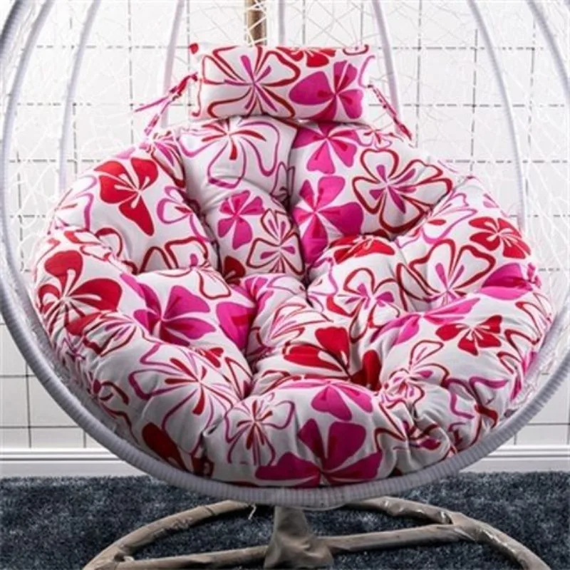 New Swing Hanging Basket Seat Cushion Soft Egg Chair Pad for Garden Indoor Outdoor Balcony Rocking Chair Silla Cushion(No Chair)