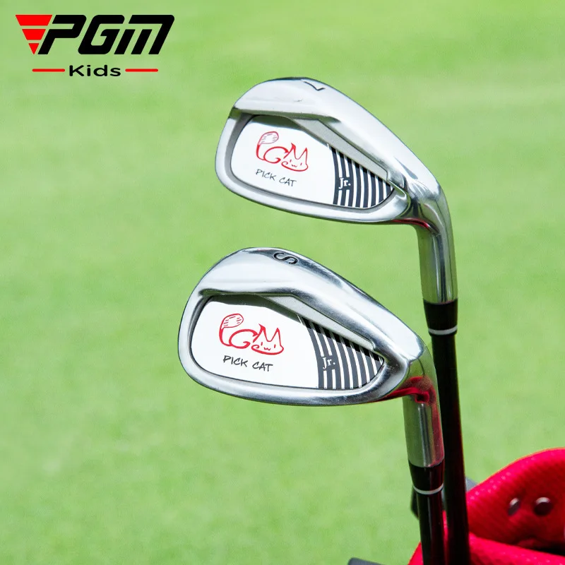 PGM Kids Golf Clubs Set Junior Right Handed Stainless Steel Children Beginners Practice 5pcs Pole with Bag JRTG007 Wholesale