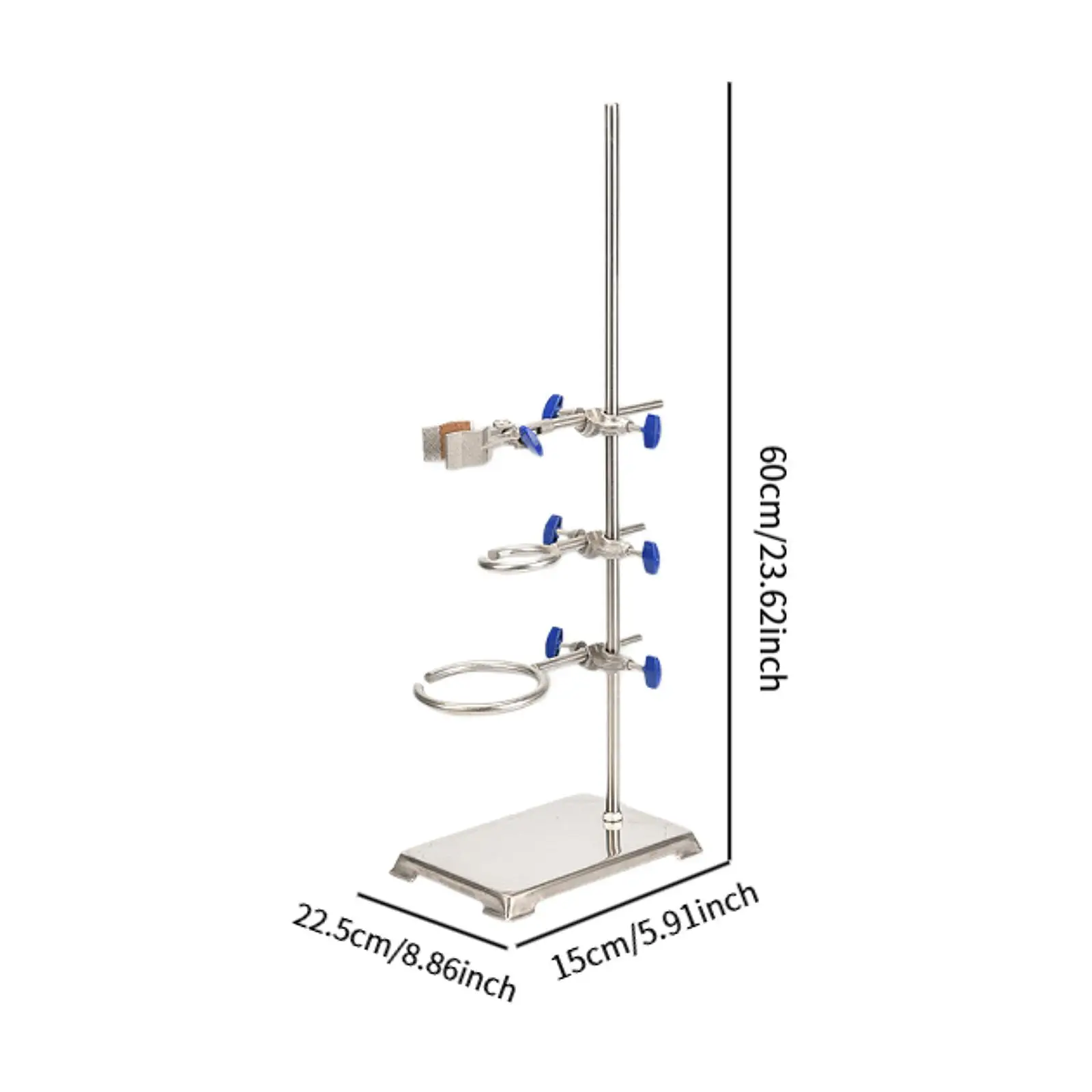 Lab Stand Support Educational Toys Detachable Hand Eye Ability Building Project with Clamp Retort Support Stand for Chemistry