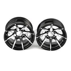 2pcs 12-inch aluminum alloy wheels for four-wheel ATV off-road vehicle sightseeing vehicle all-terrain vehicle front/rear rims