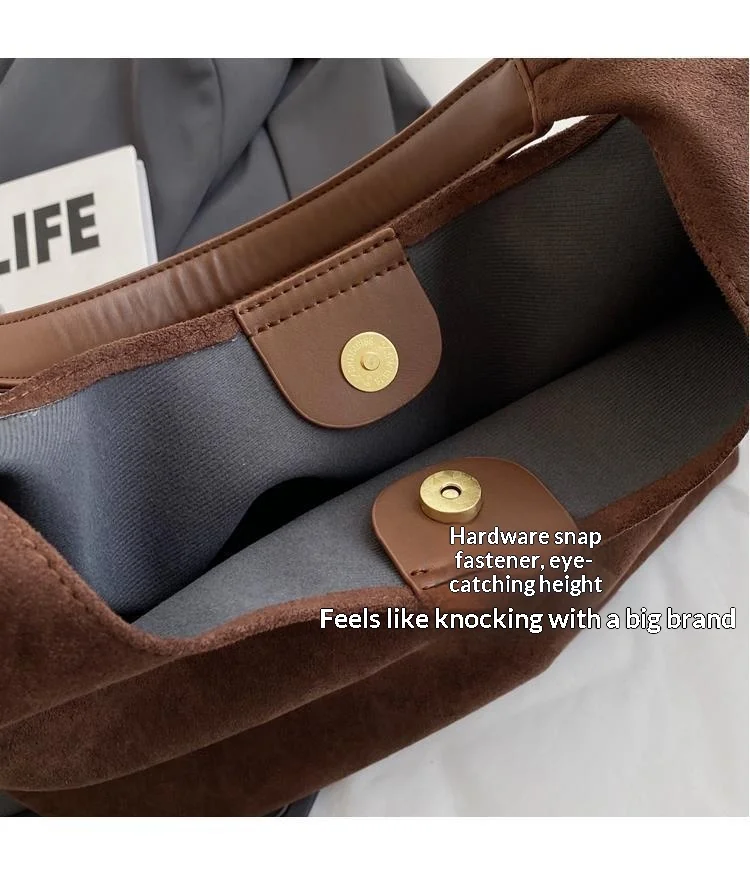 Luxus-Handtasche Retro Damenhandtasche Designer Luxus-Einkaufstasche Große Kapazität Hochwertige Tasche Damen Hobo-Taschen Dropshipping – Detail 2