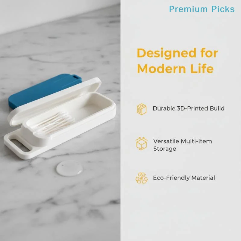 Multifunctional Mini Storage Box with Pull-Out Cover Eco-Friendly Small Coin Collection Case for Office Desk Tiny Items Storage