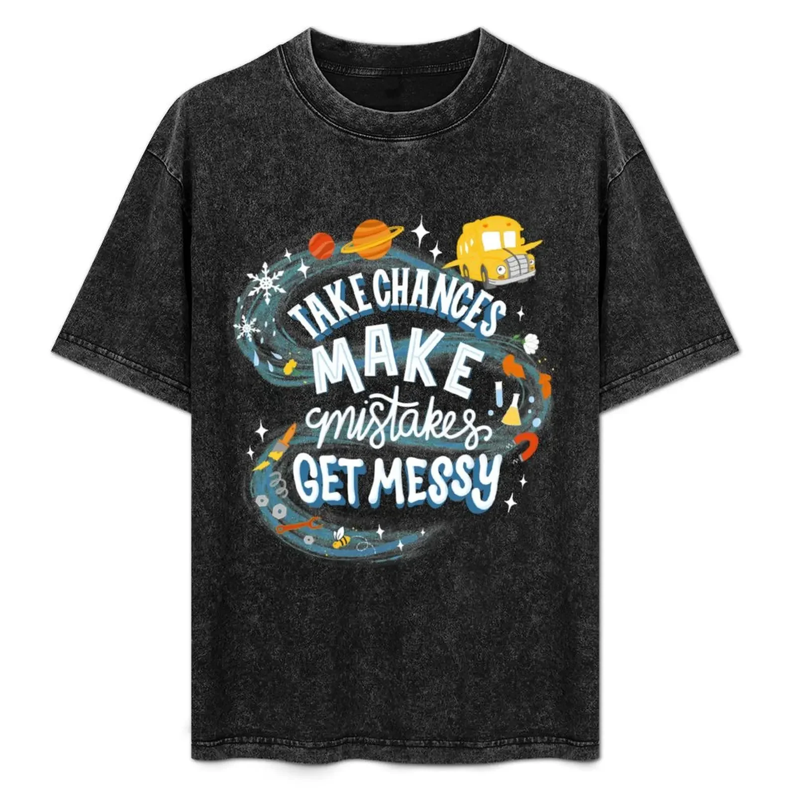 

Magic Schoolbus Frizzle Quote T-Shirt t shirt man luxury cotton t shirt man g man t shirts for men shirts designer T-Shirt