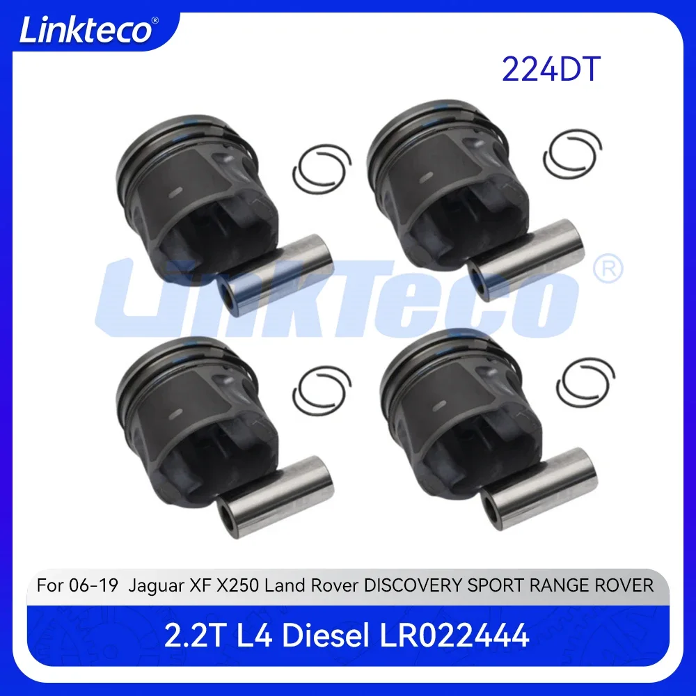 

Комплект поршней и колец двигателя подходит для 2,2 T L L4 Diesel 224DT для 06-19 2.2T Jaguar XF X250 Land Rover DISCOVERY SPORT L550 L538 L359
