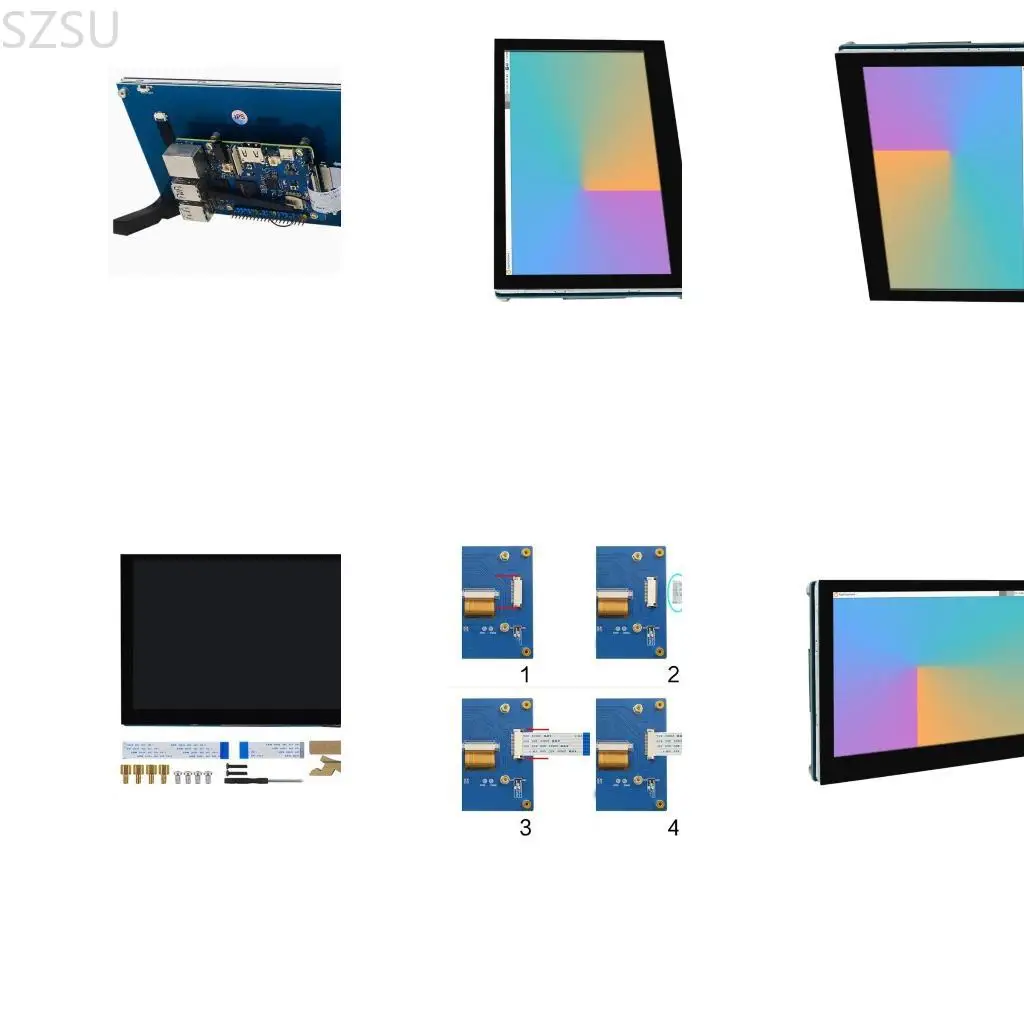 

SZSU 4.3inch/5inch/7inch ЖК -дисплей Touchable Screan Panel для платы 3B Developmen