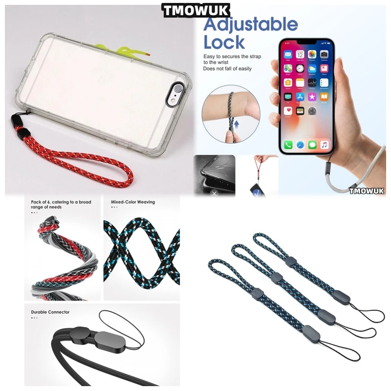 

For IPhone Samsung Huawei Xiaomi OPPO Vivo - Adjustable Hand Strap Lanyard Nylon Anti - Lost Wrist