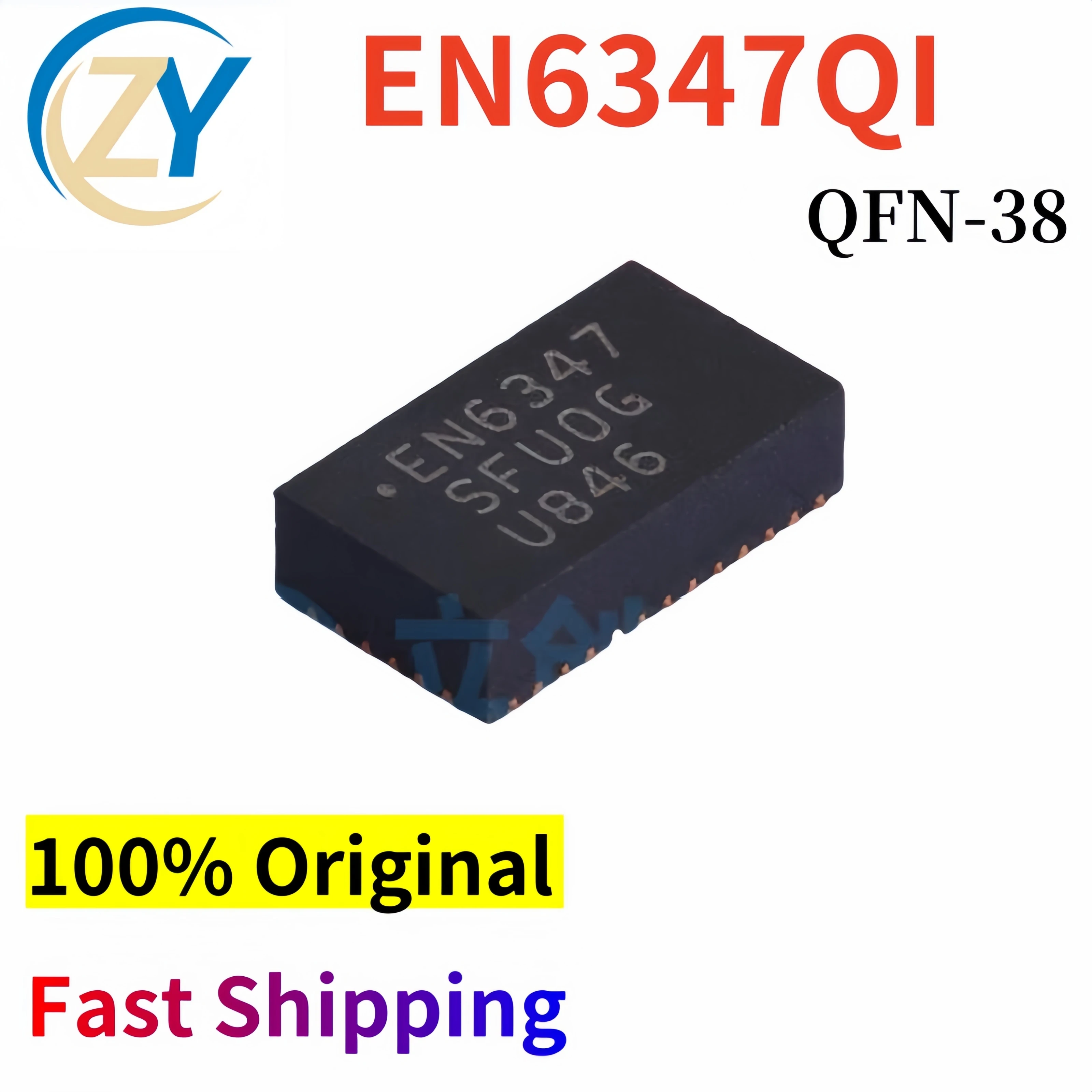 EN6347QI Switching Regulators EN6347 QFN-38 6.24V -40C - +85C 100% Original & In Stock