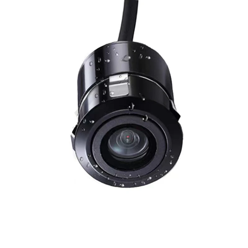 Round 18.5MM reversing camera tachograph 4-pin rear camera using car Starlight night vision full wave lens