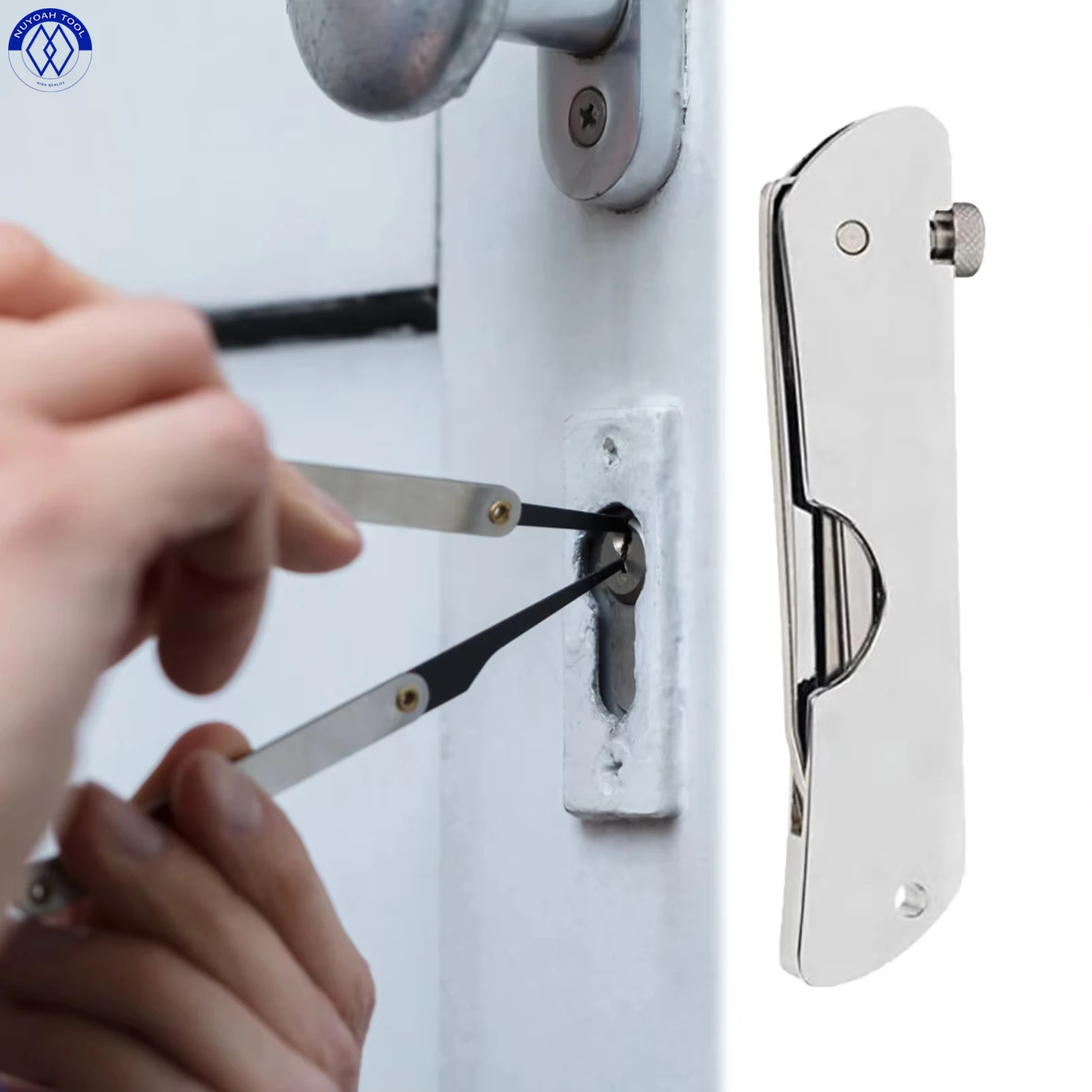 

6 In 1 Fracture Remover Stainless Steel Metal Lock Picking Set Compact And Portable Lock Pick Set Small Hook Pulling Tools