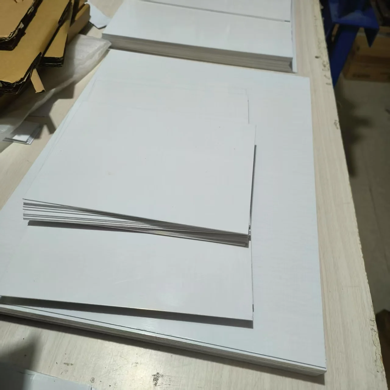 10sheets 200x300mm Sublimation Blank Metal Aluminium Plates Pure White 1mm Thickness Transfer Printing by Heat Press
