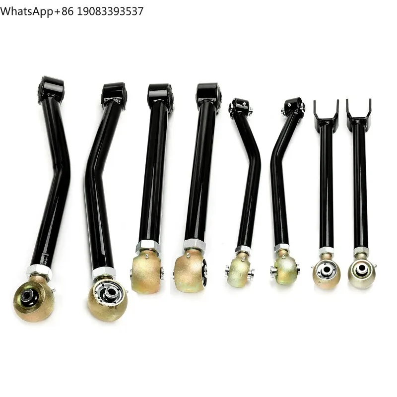 

Car Parts Adjustable Front and Rear Short Control Arms for Jeep Wrangler JK 2007-2018 3"+ Lift YZ601A+YZ601B+YZ601C+YZ601D