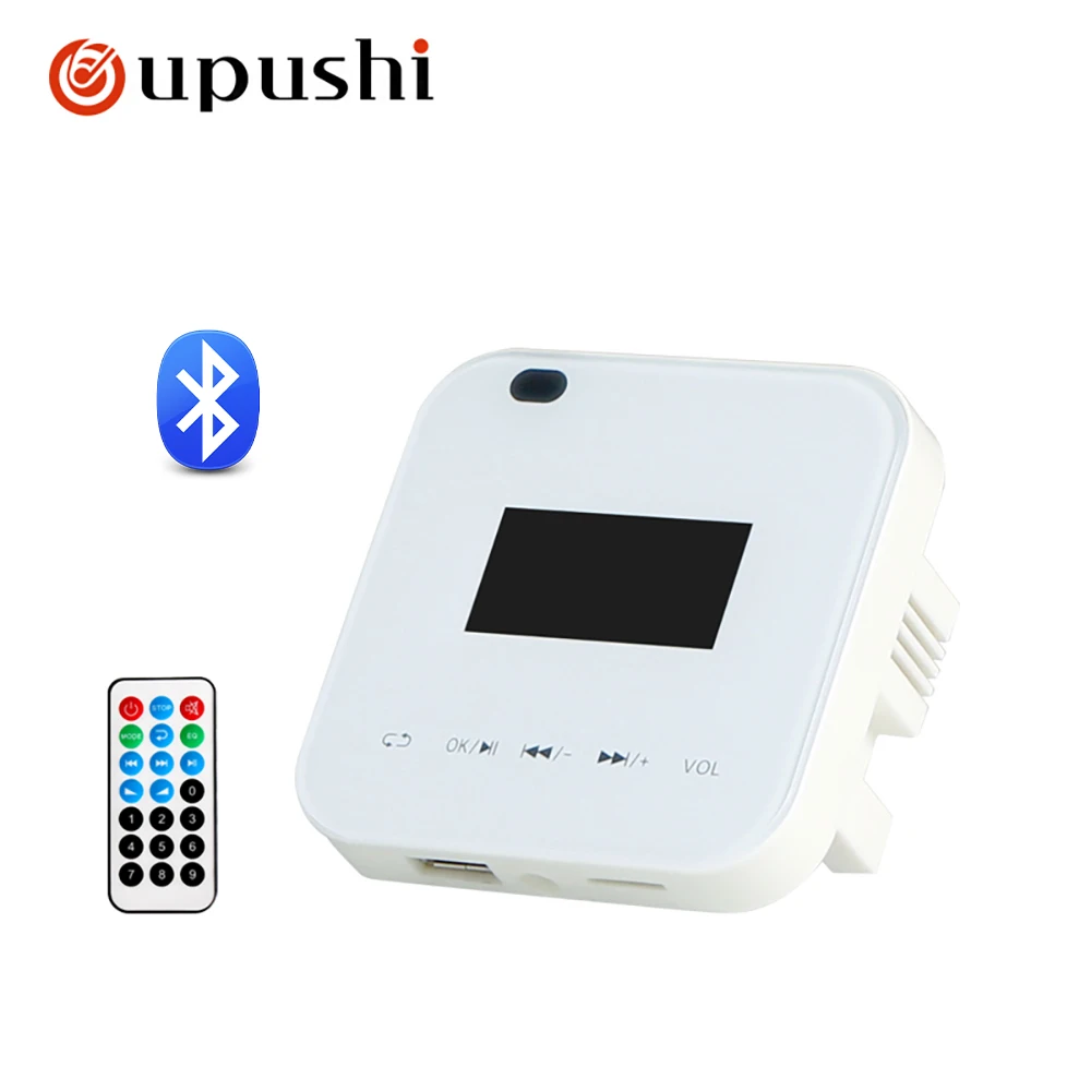 

Oupushi intelligent family background music host wired to connect computer mobile phone control support FM and blue-tooth