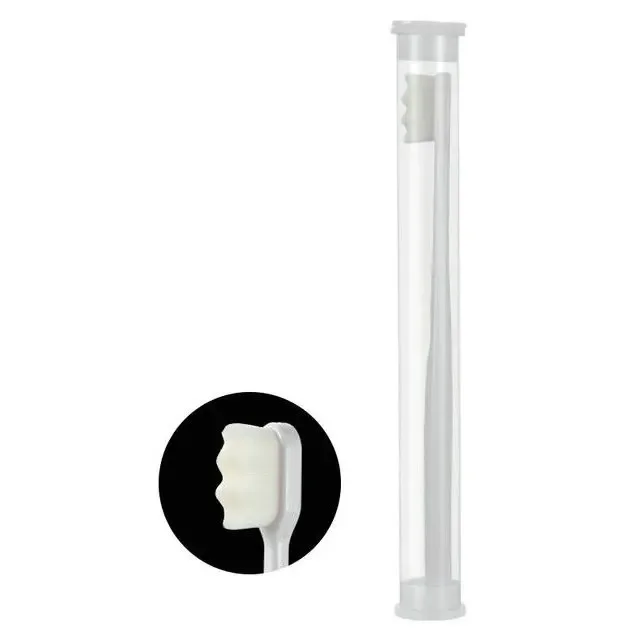 10000 Hairs Soft Hair Eco Friendly Toothbrush Portable Travel Tooth Brush with Box Soft Fiber Nano Toothbrush Oral Hygiene Care