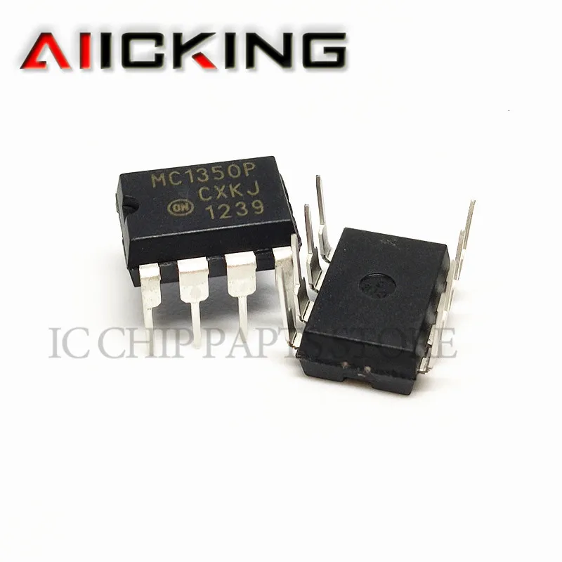 

MC1350P 10PCS DIP-8 IF AMPLIFIER integrated circuit featuring wide range AGC Original In Stock