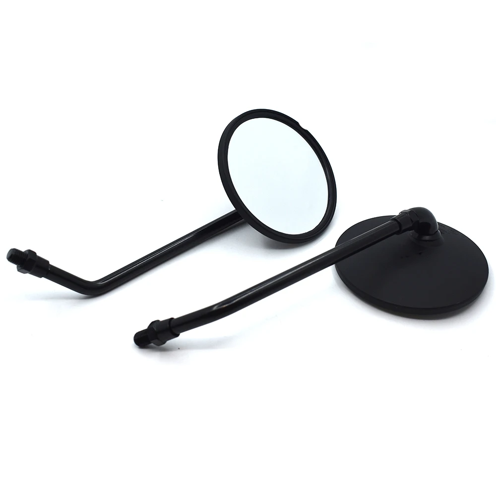 Universal Round Motorcycle Mirrors 10MM Rearview Side Mirrors For Kawasaki Z125 Z250 Z300 Z750 Z750R Z800 Z900 Z1000 image 5